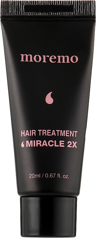 Regenerująca maska do włosów zniszczonych - Moremo Hair Treatment-Miracle 2X — Zdjęcie N1