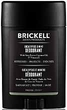 Kup Dezodorant Eucalyptus & Mint - Brickell Men's Products Deodorant