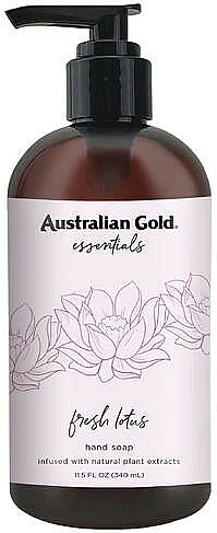 Mydło w płynie do rąk Świeży lotos - Australian Gold Essentials Liquid Hand Soap Fresh Lotus — Zdjęcie N1