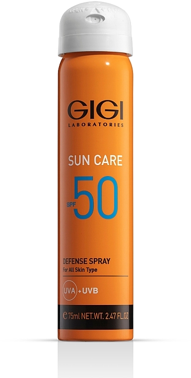 Filtr przeciwsłoneczny w sprayu SPF 50 - Gigi Sun Care Defense Spray SPF 50 — Zdjęcie N1