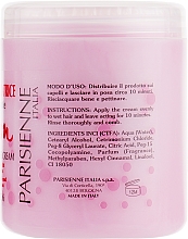 Rewitalizująca maska do włosów, różowa - Parisienne Italia Evelon Regenerating Cream — Zdjęcie N4