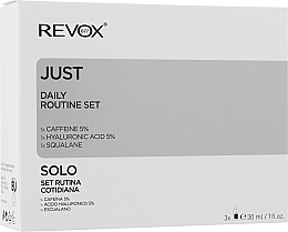 Kup Zestaw - Revox Just Daily Routine Set (ser/30ml + eye/ser/30ml + oil/30ml)