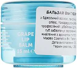 Balsam do ust Winogrona - Mades Cosmetics Signature Lip Balm — Zdjęcie N2