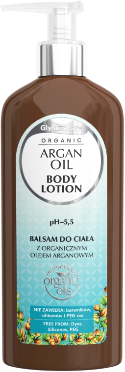 Balsam do ciała z olejem arganowym - GlySkinCare Argan Oil Body Lotion — Zdjęcie N1