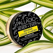 Bananowy puder do twarzy - Palladio 4 Ever+Ever Banana Loose Setting Powder — Zdjęcie N4