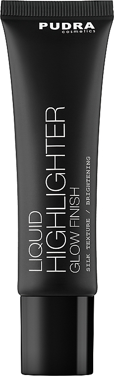 Płynny rozświetlacz do twarzy - Pudra Cosmetics Liquid Highlighter Glow Finish — Zdjęcie N1