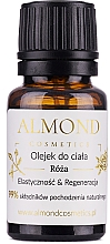 PREZENT! Regenerujący olejek do ciała Róża - Almond Cosmetics (miniprodukt) — Zdjęcie N1