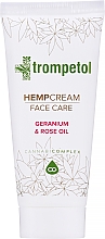 Kup Konopny krem do twarzy z olejkiem z róży i geranium - Trompetol Hempcream Face Care