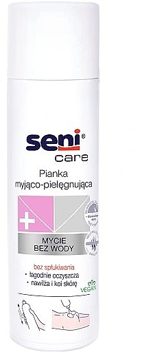 Pianka do mycia i pielęgnacji ciała - Seni Care Conditioning and Washing Body Foam — Zdjęcie N3