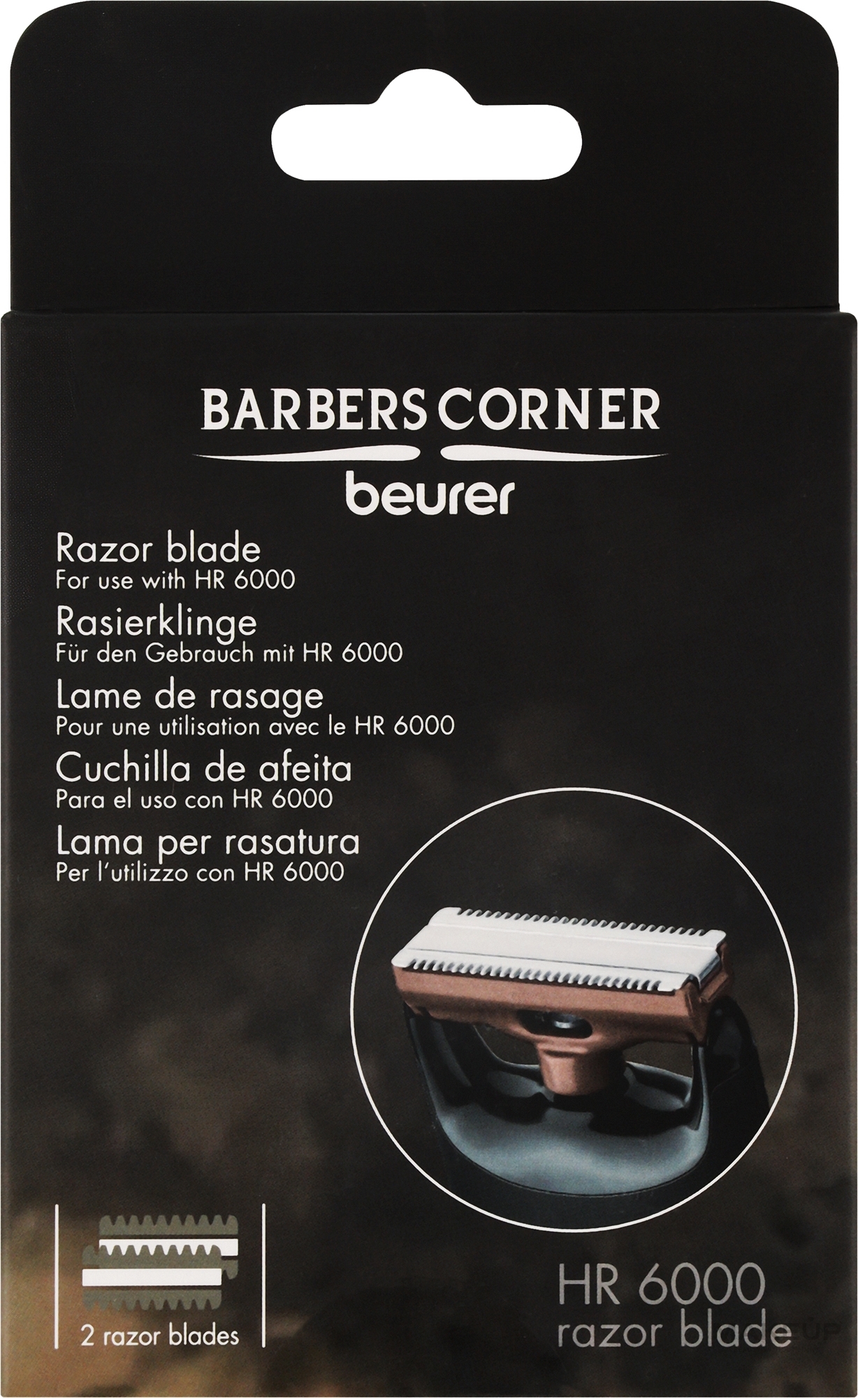 Wymienne ostrza do trymera HR 6000 - Beurer Barbers Corner — Zdjęcie 2 szt.