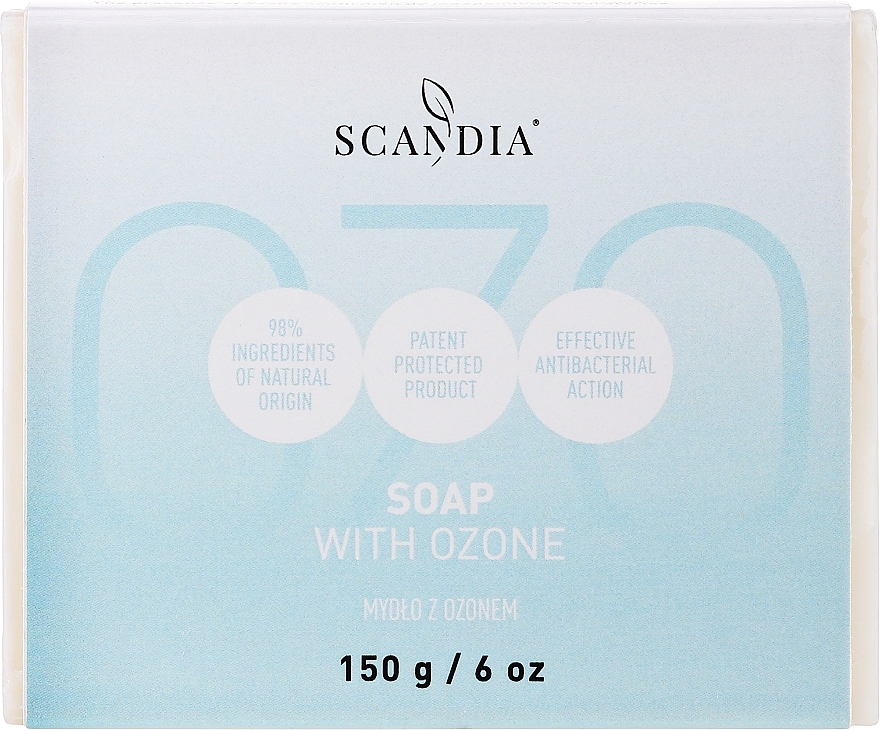Mydło z ozonem - Scandia Cosmetics Ozo Soap With Ozone — Zdjęcie N1