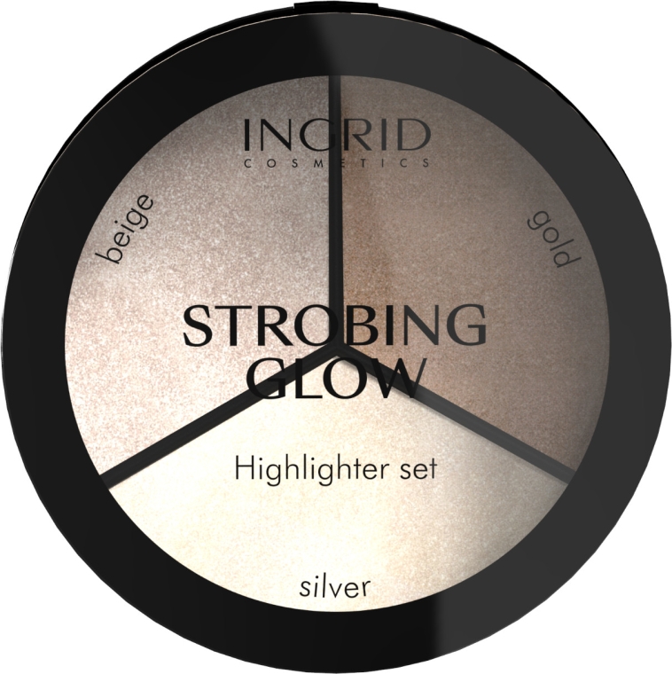 Paletka do strobingu - Ingrid Cosmetics Strobing Glow Highlighter Palette