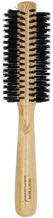 Szczotka do włosów, 45 mm - Beter Round Brush Mixed Bristles Oak Wood — Zdjęcie N1