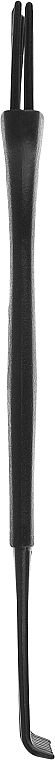 Czyścik do grzebieni i szczotek - Olivia Garden Brush Cleaner Mini Black — Zdjęcie N2
