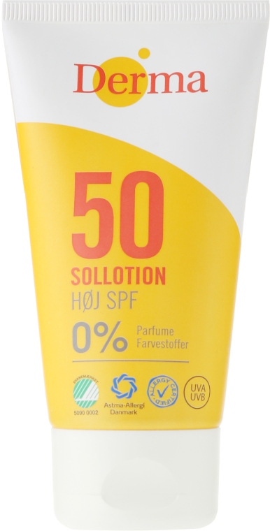 Przeciwsłoneczny balsam do opalania ciała i twarzy SPF 50 - Derma Sun Lotion