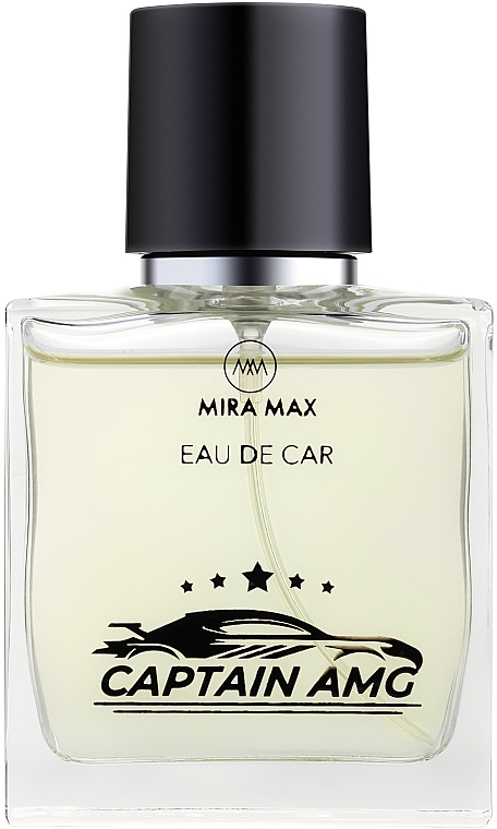 Odświeżacz powietrza do samochodu - Mira Max Eau De Car Captain AMG Perfume Natural Spray For Car Vaporisateur — Zdjęcie N2