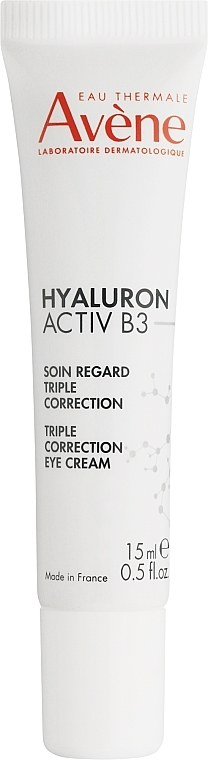 Krem pod oczy - Avene Hyaluron Activ B3 Triple Correction Eye Cream
