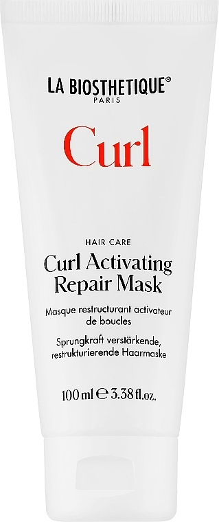 Maska do włosów suchych i puszących się - La Biosthetique Curl Activating Repair Mask — Zdjęcie N1