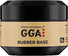 Gumowa baza pod lakier hybrydowy - GGA Professional Rubber Base — Zdjęcie N1