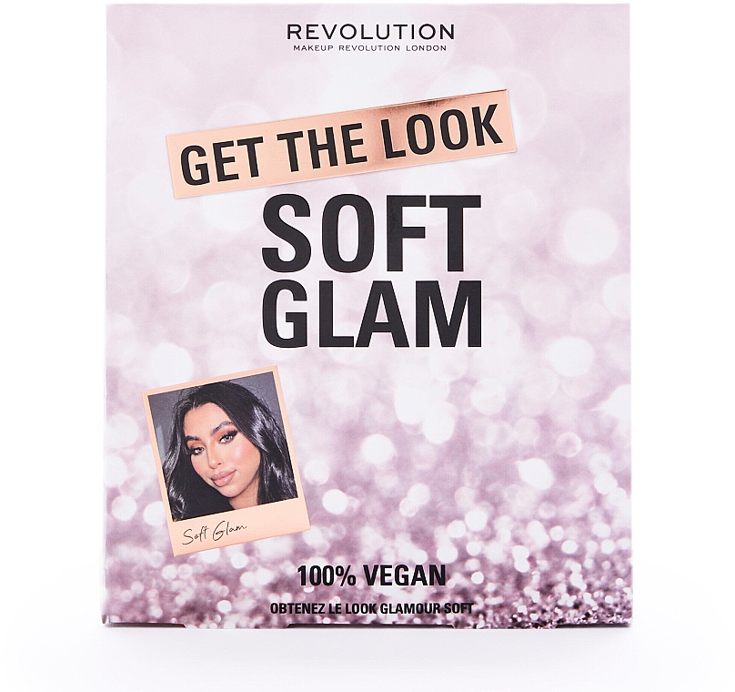Zestaw do makijażu - Makeup Revolution Get The Look: Soft Glam Makeup Gift Set — Zdjęcie N3