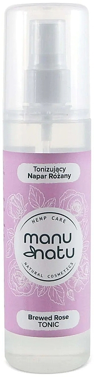 WYPRZEDAŻ Tonizujący napar różany - Manu Natu Brewed Rose Tonic * — Zdjęcie N1