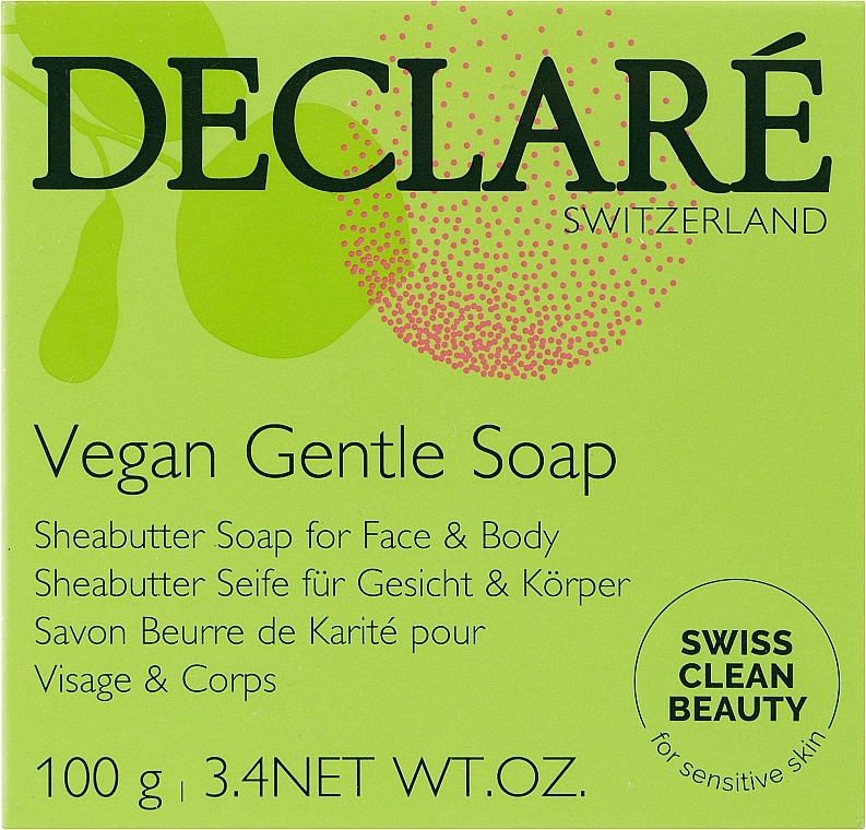 Delikatne mydło do twarzy i ciała - Declare Vegan Gentle Soap — Zdjęcie N1