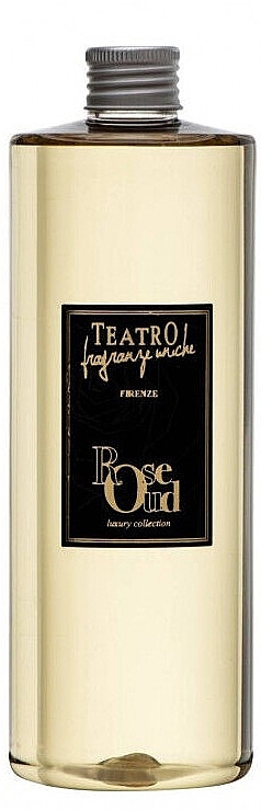 Wypełniacz dyfuzora zapachowego - Teatro Fragranze Uniche Rose Oud Refill — Zdjęcie N1