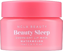 Maska do ust na noc - NCLA Beauty Beauty Sleep Overnight Lip Mask Watermelon — Zdjęcie N1