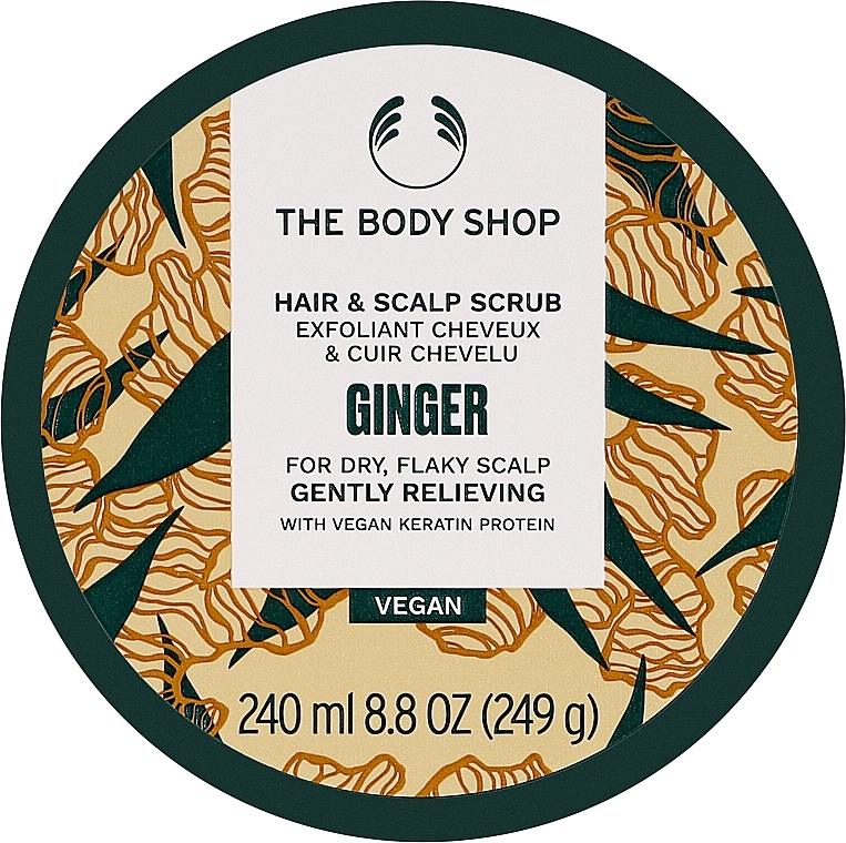 Peeling do włosów i skóry głowy Imbir - The Body Shop Ginger Hair & Scalp Scrub — Zdjęcie N1