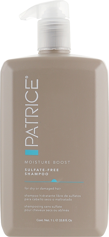 Szampon nawilżający do włosów suchych i zniszczonych - Patrice Beaute Moisture Boost Sulfate-Free Shampoo — Zdjęcie N3