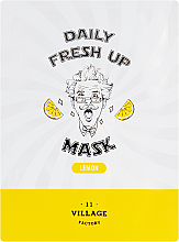 Kup PRZECENA! Odświeżająca maseczka w płachcie do twarzy z ekstraktem z cytryny - Village 11 Factory Daily Fresh Up Mask Lemon *