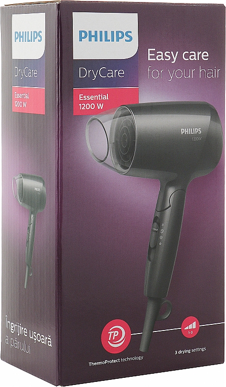 Suszarka do włosów - Philips Essential Care BHC010/10 — Zdjęcie N2