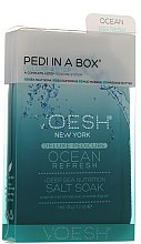 Kup Zestaw do pedicure Ocean odświeżenia - Voesh Deluxe Pedicure Ocean Refresh Pedi In A Box 4 in 1