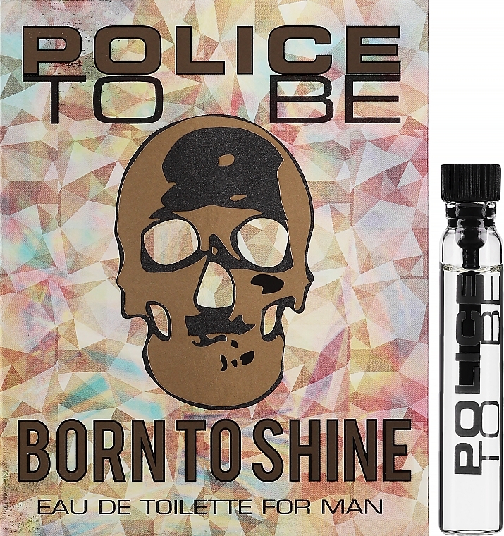 Police To Be Born To Shine For Men - Woda toaletowa (próbka) — Zdjęcie N1