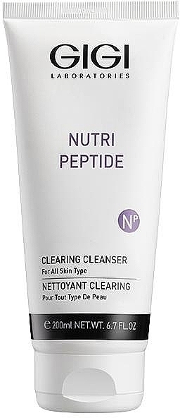 Żel do mycia twarzy z wąkrotą azjatycką - Gigi Nutri-Peptide Clearing Cleancer