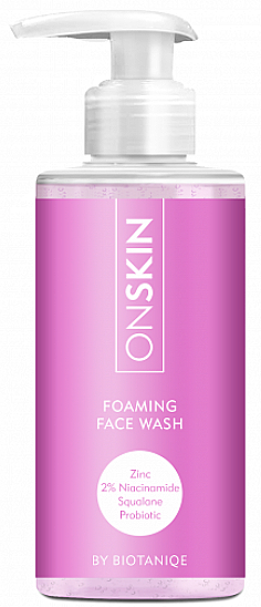 Pianka do mycia twarzy - Biotaniqe OnSkin Foaming Face Wash — Zdjęcie N1