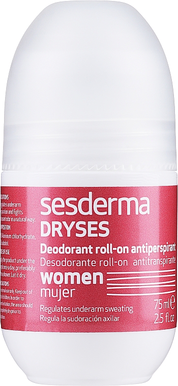 Antyperspirant w kulce dla kobiet - SesDerma Laboratories Dryses Deodorant For Women