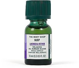 Olejek zapachowy Lawenda i wetyweria. Spokojny sen - The Body Shop Sleep Lavender Vetiver Relaxing Oil — Zdjęcie N1
