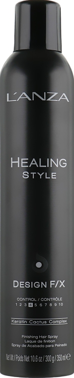 Lakier do włosów kręconych - L'anza Healing Style Design F/X — Zdjęcie N1