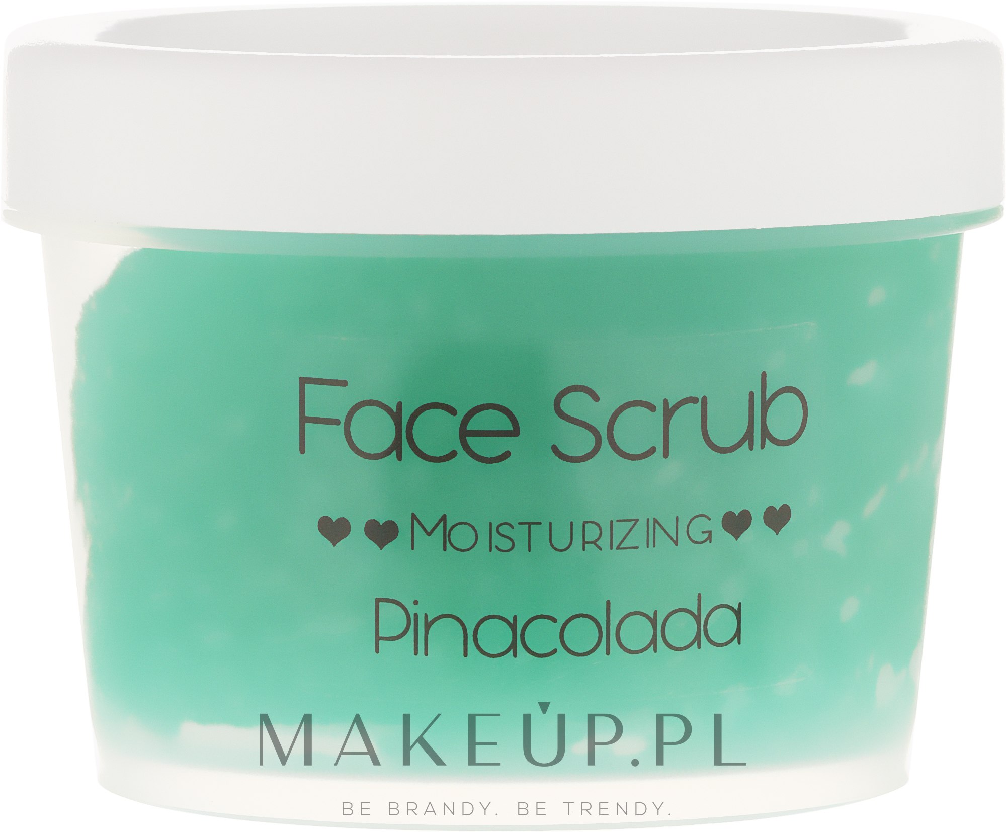 Nawilżający peeling do twarzy i ust Piña colada - Nacomi Moisturizing Face & Lip Scrub Pinacolada — Zdjęcie 80 g