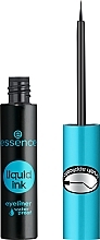 Wodoodporny eyeliner w płynie - Essence Liquid Ink Eyeliner Waterproof — Zdjęcie N2