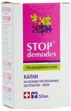 Krople przeciwko demodekozie - FBT FBT Stop Demodex (50 ml) — Zdjęcie N3