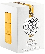 Roger&Gallet Bois D'Orange Perfumed Soaps - Zestaw (soap 3 x 100 g) — Zdjęcie N1