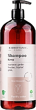 Szampon chroniący kolor włosów farbowanych - BioBotanic Purify Color Keep Shampoo Rosehip — Zdjęcie N3