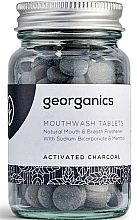 Kup PRZECENA! Naturalne tabletki do płukania jamy ustnej Węgiel aktywny - Georganics Mouthwash Tablets Activated Charcoal *