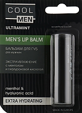 Kup PRZECENA! Męski balsam do ust Extranawilżający z mentolem - Cool Men Ultramint Mens Lip Balm *