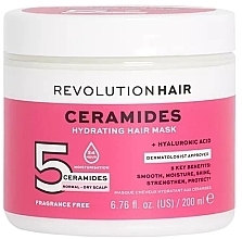 Maska do włosów - Revolution Haircare 5 Ceramides + Hyaluronic Acid Hydrating Hair Mask — Zdjęcie N1