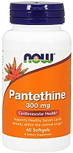 Pantetyna w kapsułkach, 300 mg - Now Foods Pantethine — Zdjęcie N1