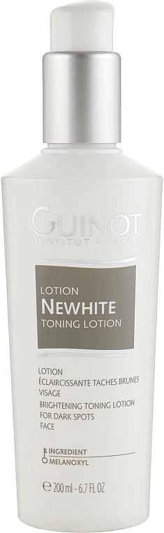 Rozjaśniający balsam tonujący do twarzy - Guinot Newhite Toning Lotion — Zdjęcie N1
