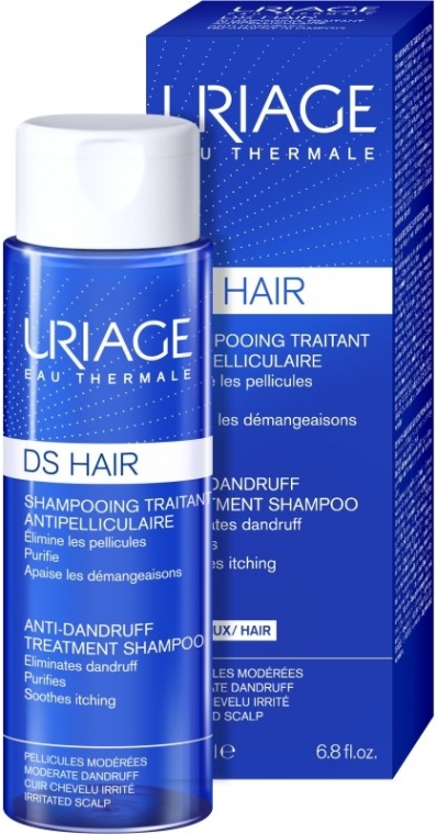 Przeciwłupieżowy szampon do włosów - Uriage DS Hair Anti-Dandruff Treatment Shampoo — Zdjęcie N1